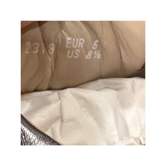 Mephisto Women's Nikita Sneakers Gray Size 8.5 NWOB Full Grain Leather Comfy - Picture 12 of 12